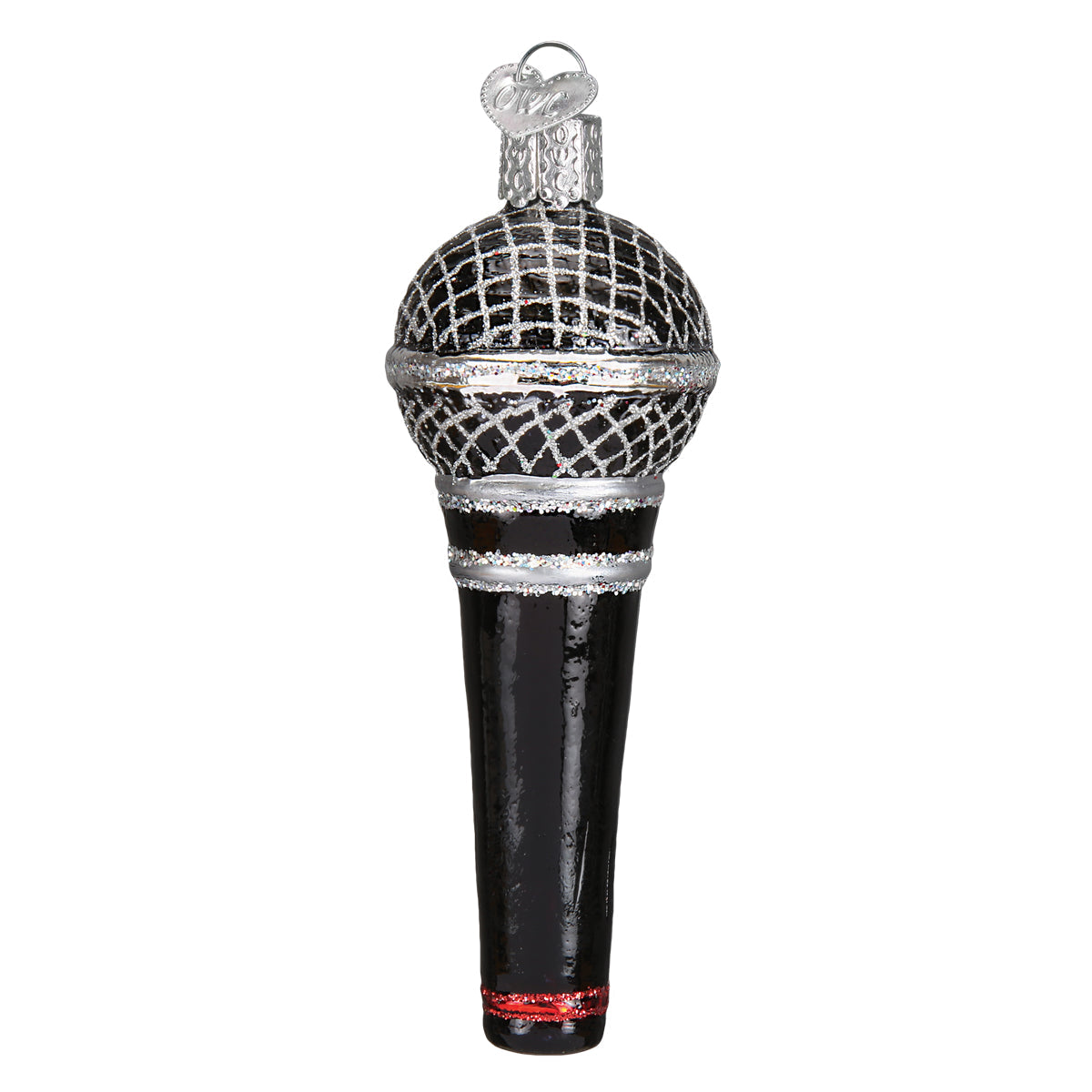 Old World Christmas Microphone Ornament    
