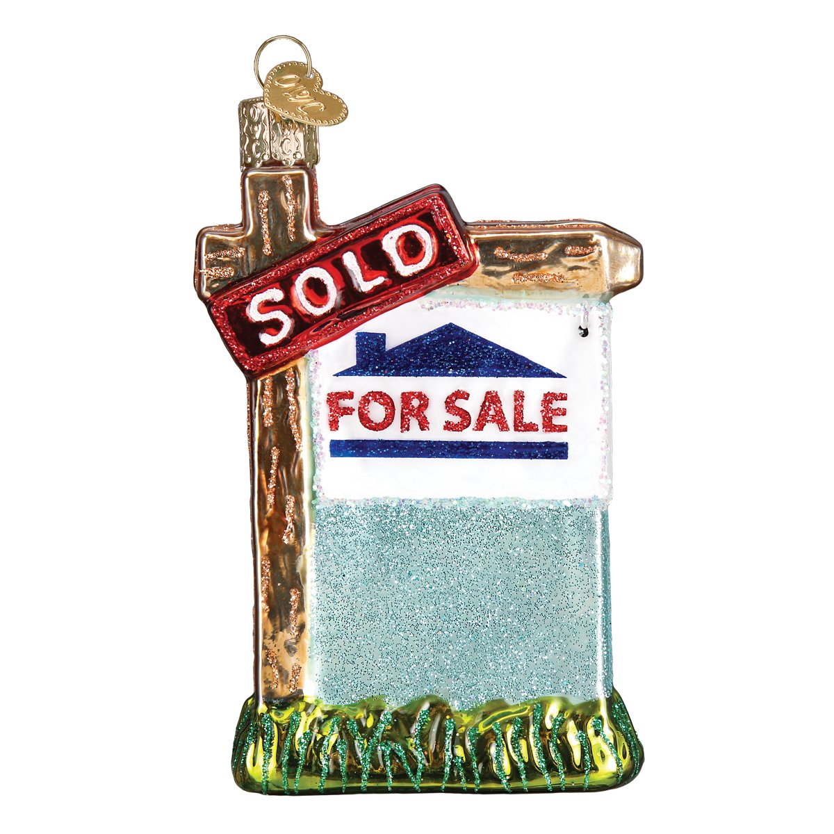Old World Christmas - Realty Sign Ornament    