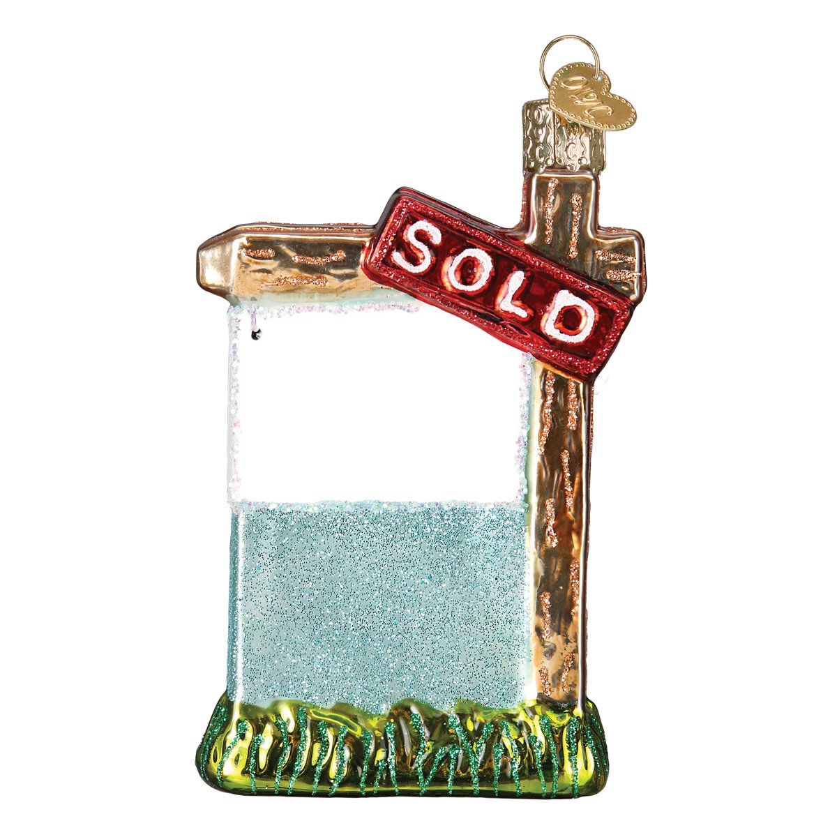 Old World Christmas - Realty Sign Ornament    