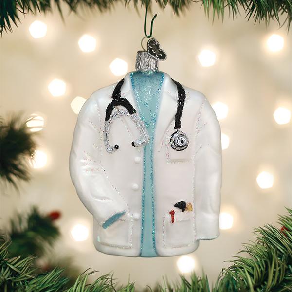 Old World Christmas - Doctors Coat Ornament    
