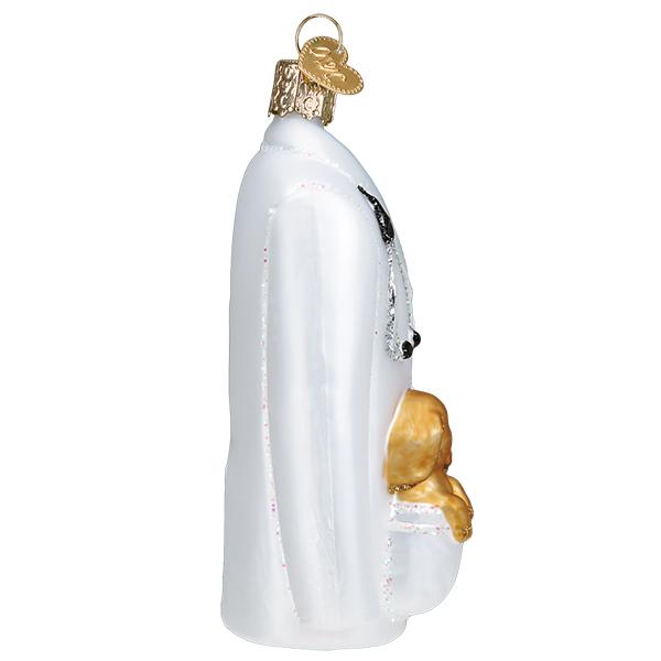 Old World Christmas - Veterinarian's Coat Ornament    