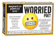 Magnetic Poetry - Worried Poet    