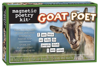 Magnetic Poetry - Goat Poet    