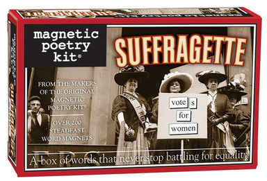 Magnetic Poetry - Suffragette    