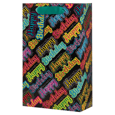 Be Bold Birthday - Pillar Gift Bag    