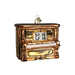 Old World Christmas - Brown Upright Piano Ornament    