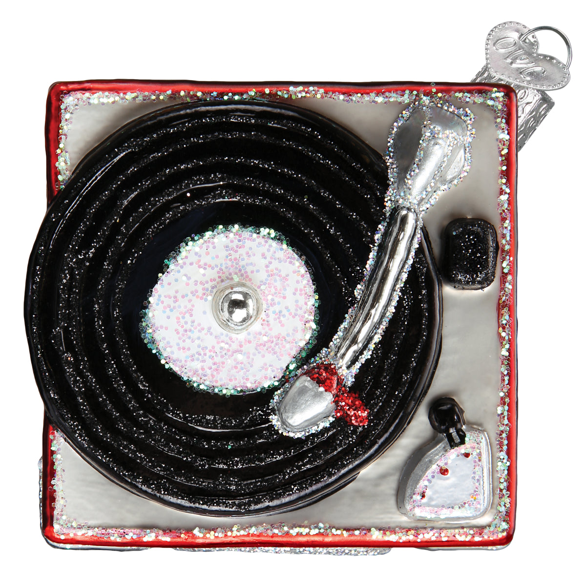 Old World Christmas Record Player Ornament    