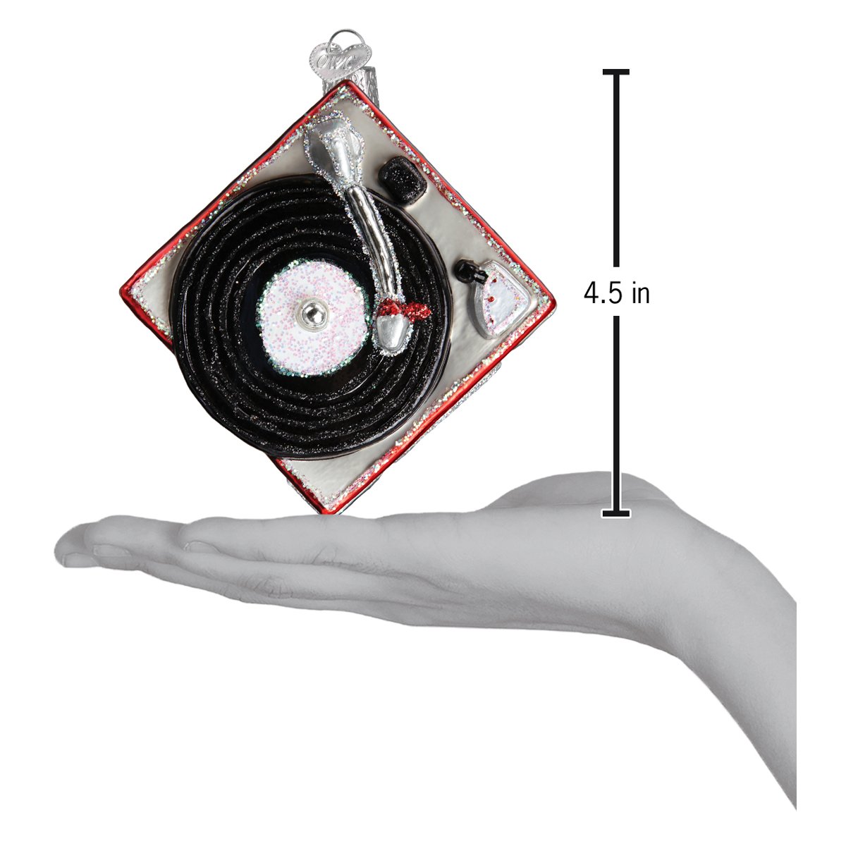 Old World Christmas Record Player Ornament    