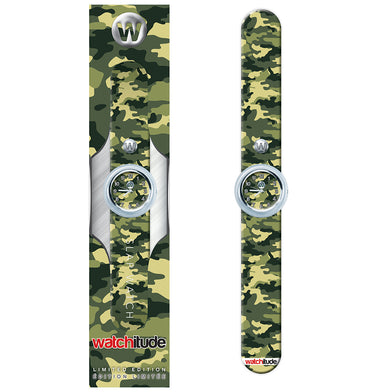 Army Camo Slap Watch    