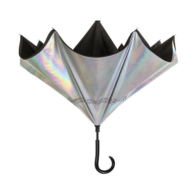 UnbelieveaBrella Reverse Closing Umbrella - Iridescent    