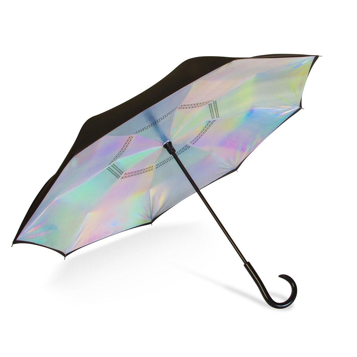 UnbelieveaBrella Reverse Closing Umbrella - Iridescent    