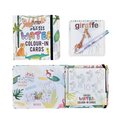 Magic Water Color-In Cards - Jungle    