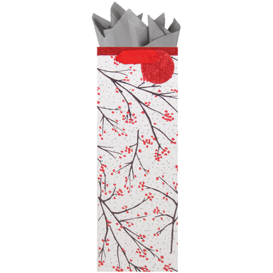 Winter Branches - Bottle Gift Bag    