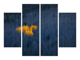 4-piece-canvas-print-heart-of-aspens