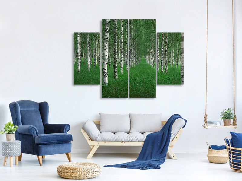 4-piece-canvas-print-the-tunnel