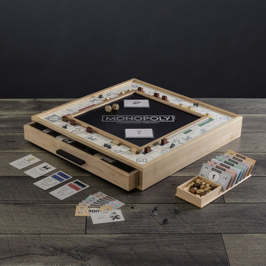 Luxe Edition Solid Maple Monopoly    