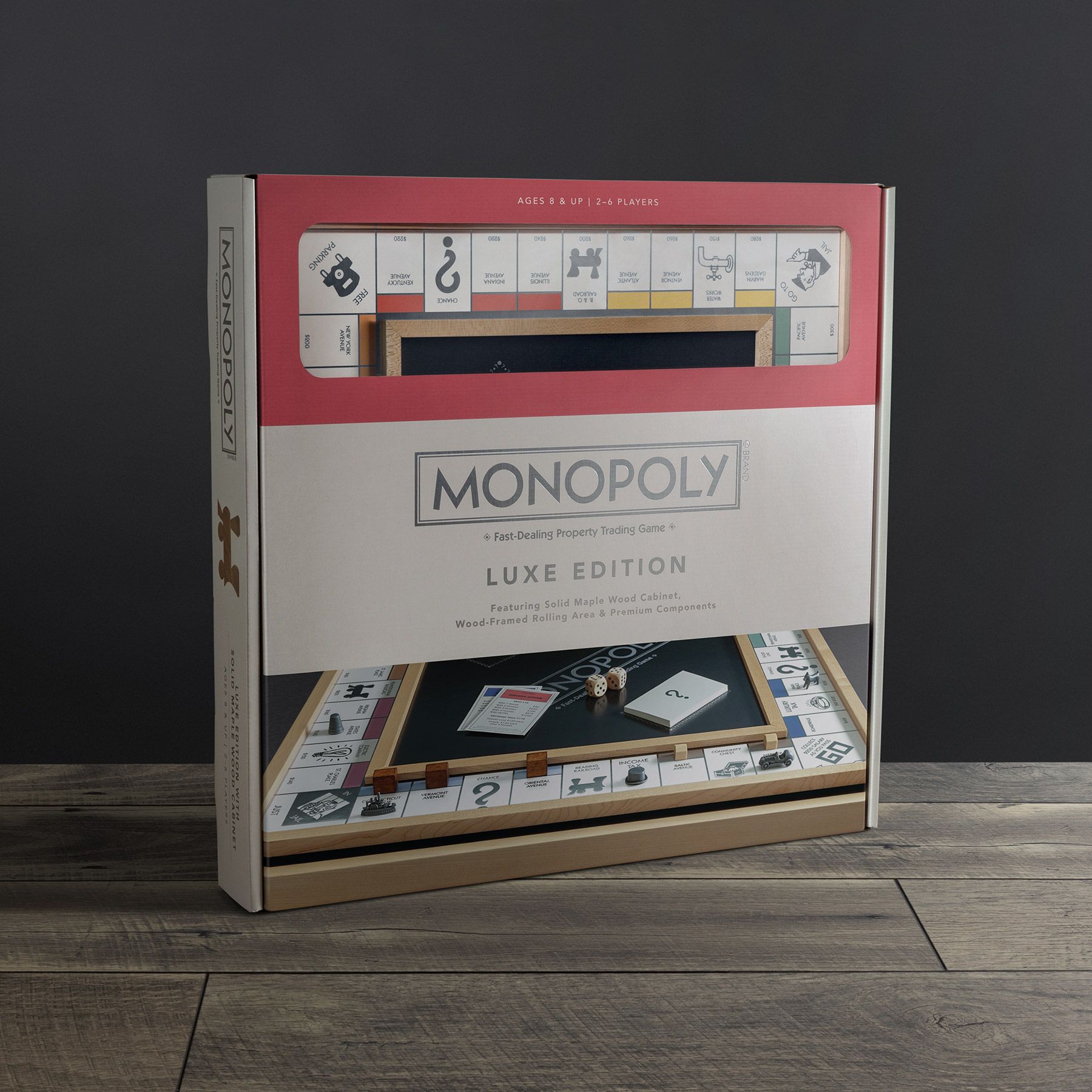 Luxe Edition Solid Maple Monopoly    