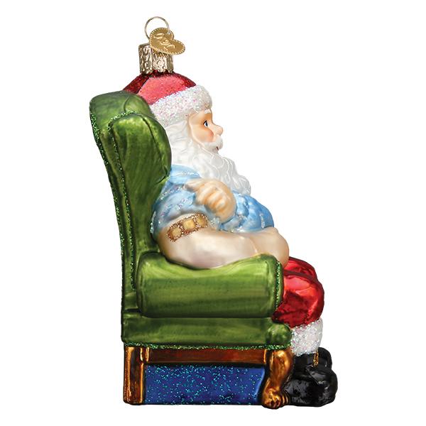 Old World Christmas - Santa Vaccinated Ornament    