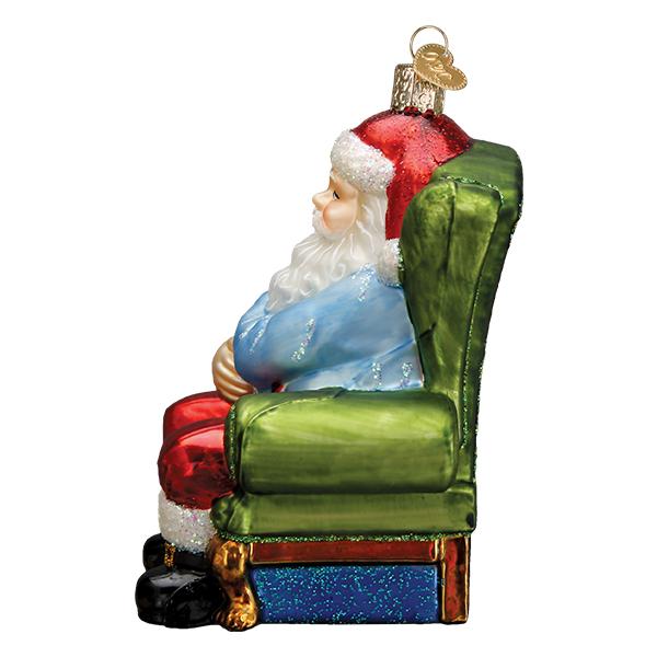 Old World Christmas - Santa Vaccinated Ornament    