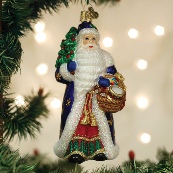 Old World Christmas Regal Father Christmas Ornament    