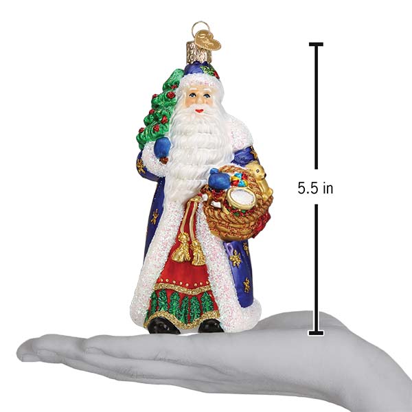Old World Christmas Regal Father Christmas Ornament    