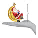 Old World Christmas Moonlight Santa Ornament    