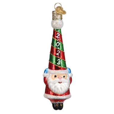 Old World Christmas 2022 Happy Santa Ornament    