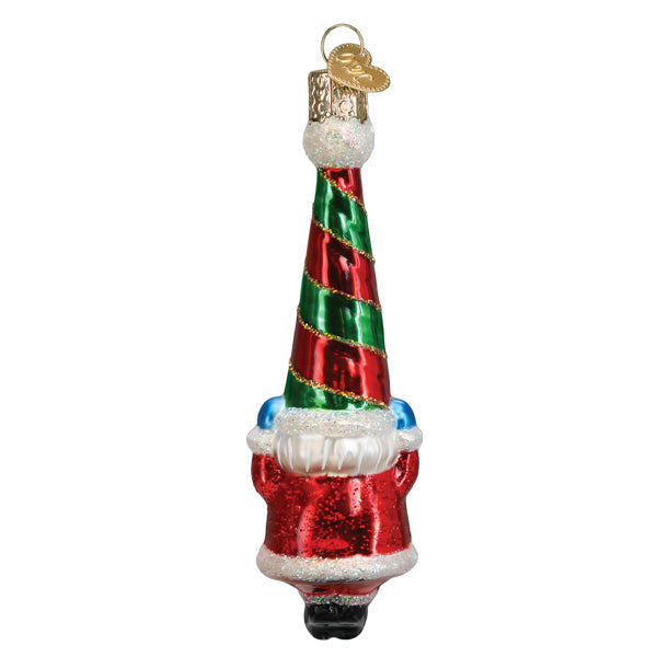Old World Christmas 2022 Happy Santa Ornament    