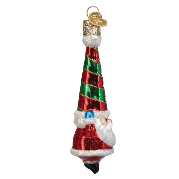 Old World Christmas 2022 Happy Santa Ornament    