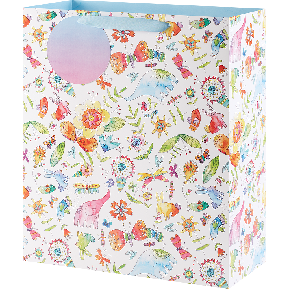 Watercolor Whimsy - Jumbo Bag    
