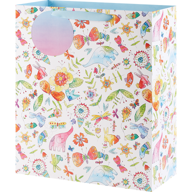 Watercolor Whimsy - Jumbo Bag    