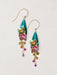 Holly Yashi Double Orchid Earrings - Green/Multi    