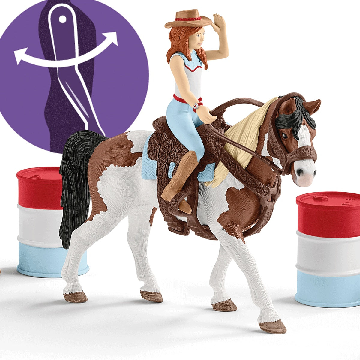 Schleich Horse Club - Hannah's Western Riding Set    