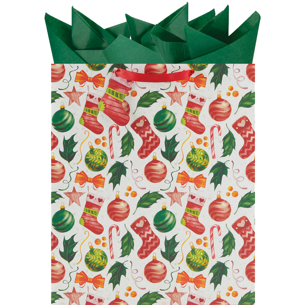 Holiday Toss - Jumbo Gift Bag    