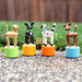 Jack Rabbit Dog Push Puppet (Single) - Random Color/Style