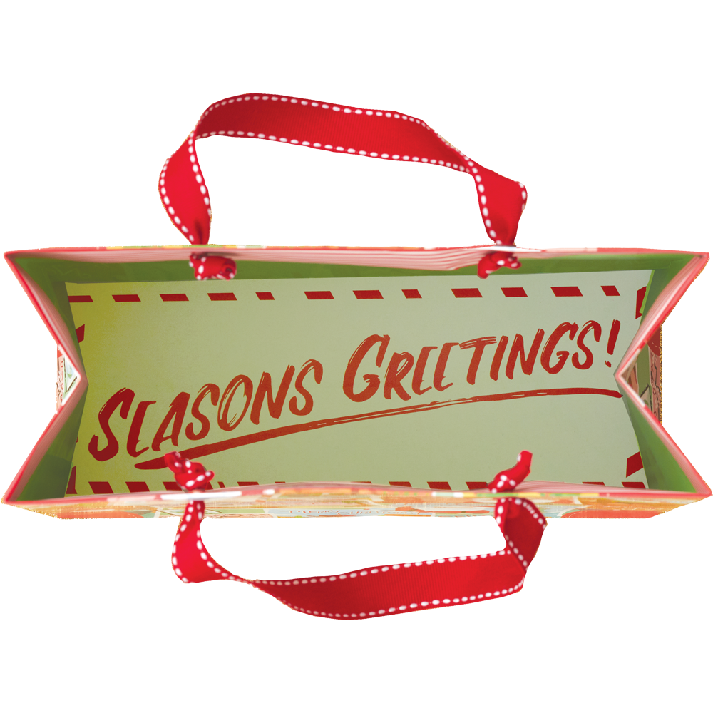 Santa's Vacation - Medium Gift Bag    