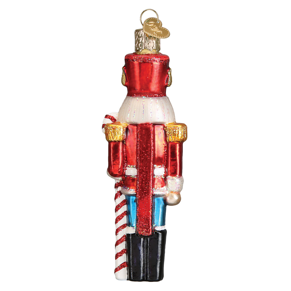 Old World Christmas Peppermint Nutcracker Ornament