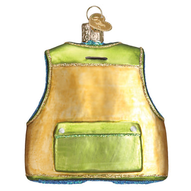 Old World Christmas - Fishing Vest    
