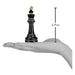 Old World Christmas Chess Piece - Black Queen    