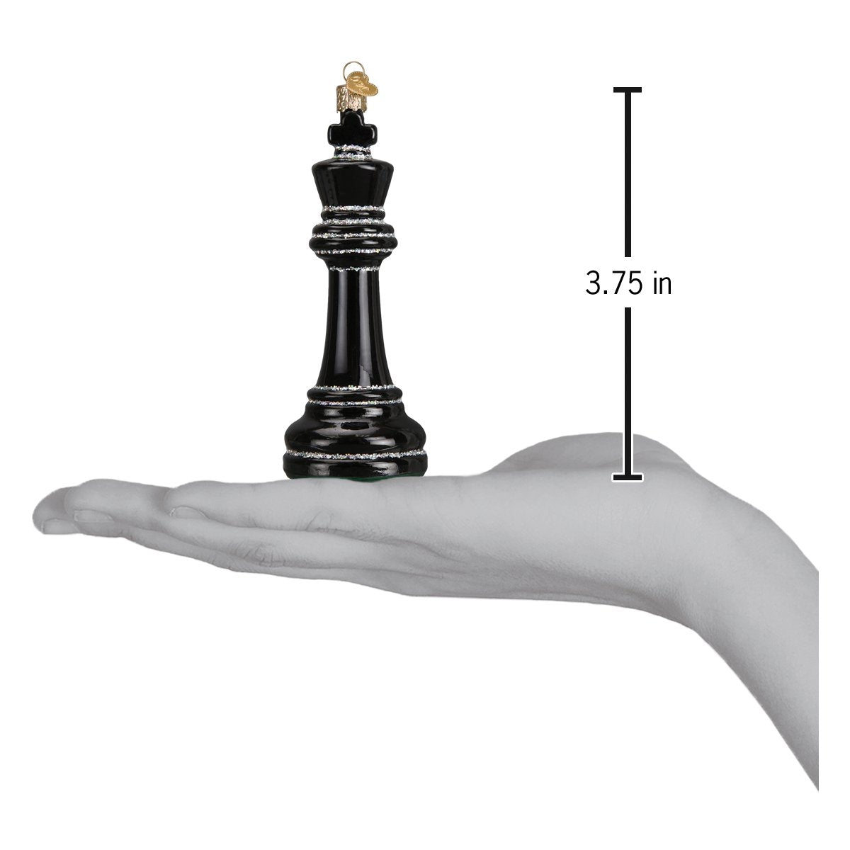 Old World Christmas Chess Piece - Black King    