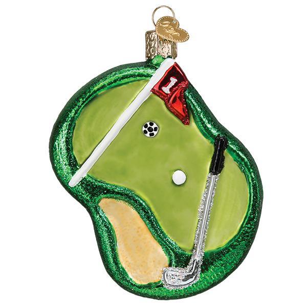 Old World Christmas - Putting Green Ornament    