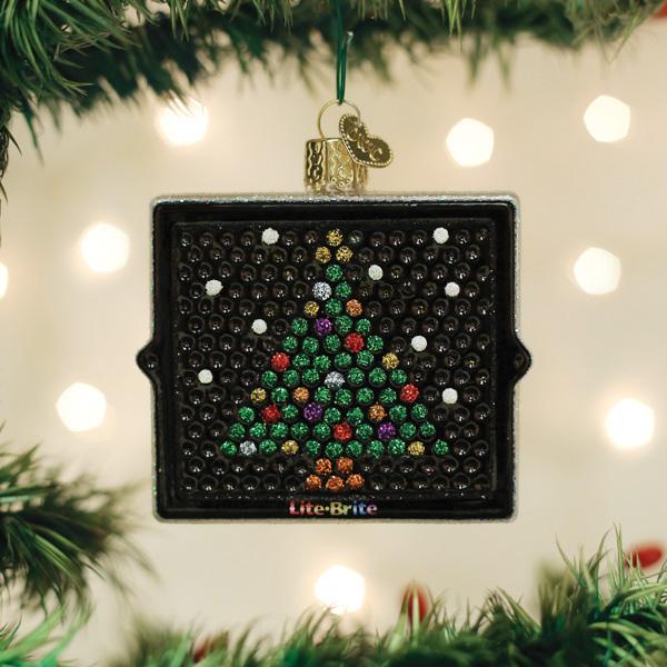Old World Christmas Lite Brite Ornament    