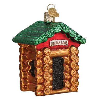 Old World Christmas - Lincoln Logs Ornament    
