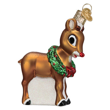 Old World Christmas Rudolph The Red Nosed Reindeer Ornament    