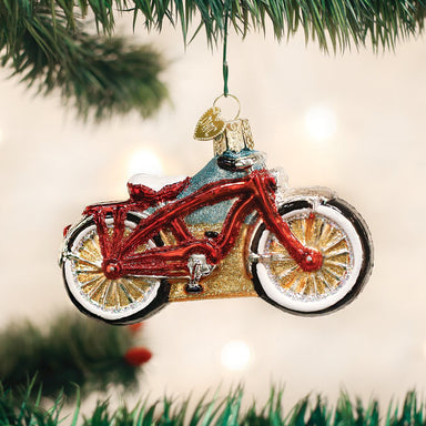 Old World Christmas - Cruiser Bike Ornament    