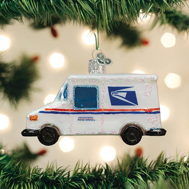 Old World Christmas - Mail Truck Ornament    