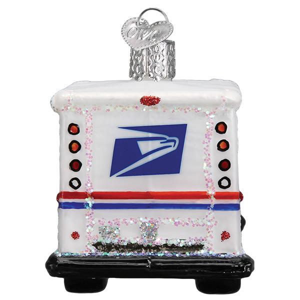 Old World Christmas - Mail Truck Ornament    