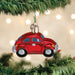 Old World Christmas Red Buggy Ornament    