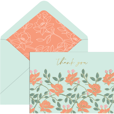 Boxed Note Cards - Floral Whispers    