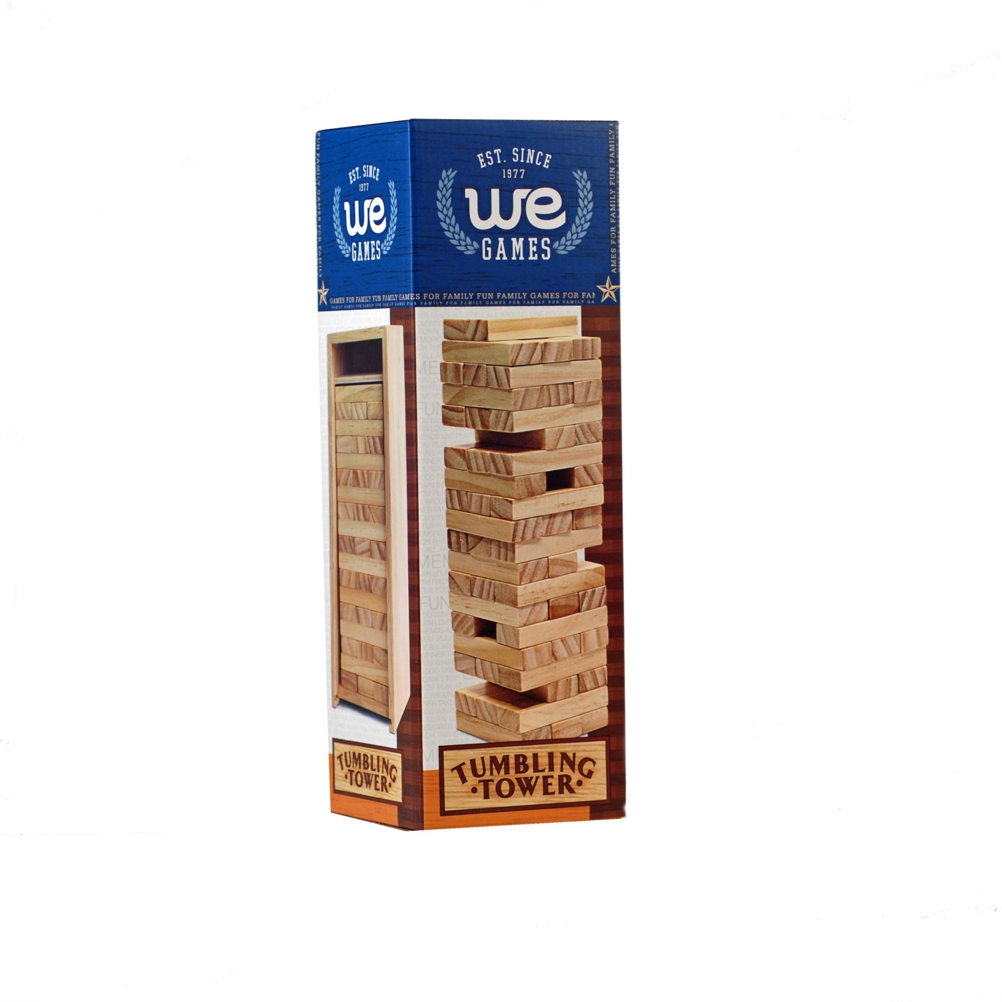 Wooden Tumbling Tower    